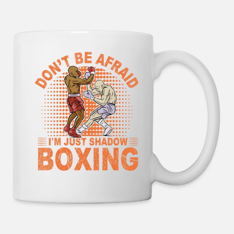 N’ayez pas peur, je ne suis que du Shadow Boxing - Mug blanc - blanc