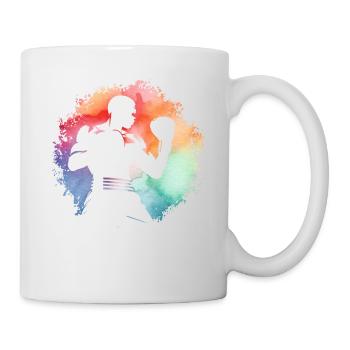 Boxen - Tasse - Weiß - Rechts