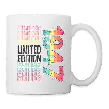 Limited Edition Since 1947 Birthday Vintage 1947 - Mug - white - Right