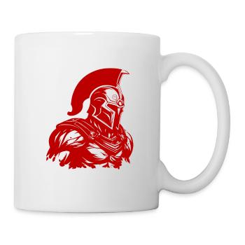 Spartan Gladiator Bodybuilding Gym - Mug blanc - blanc - Droite