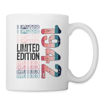 Limited Edition seit 1942 Geburtstag Vintage 1942 - Tasse - Weiß - Rechts