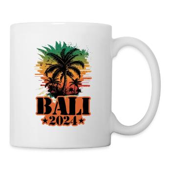 Bali 2024 Team Palm Trees Multicolored - Mug - white - Right