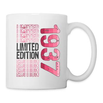 Edition limitée depuis 1937 Anniversaire Millésime 1937 - Mug blanc - blanc - Droite