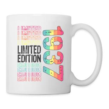 Edition limitée depuis 1937 Anniversaire Millésime 1937 - Mug blanc - blanc - Droite