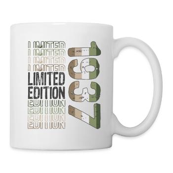 Edition limitée depuis 1937 Anniversaire Millésime 1937 - Mug blanc - blanc - Droite