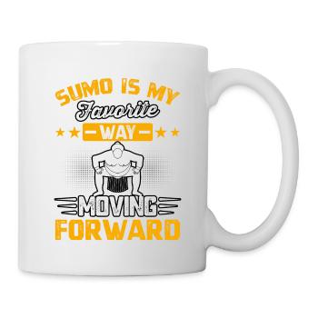 Sumo is my favorite way moving forward - Mug - white - Right