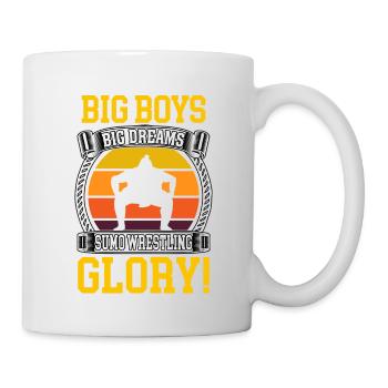 Big Boys Big Dreams Sumo Wrestling Glory - Mug blanc - blanc - Droite