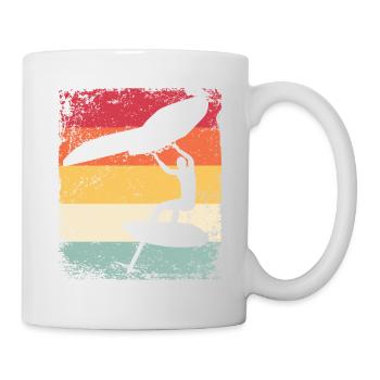 Flügelfolie Wingsurfing Retro-folie Flügel - Tasse - Weiß - Rechts