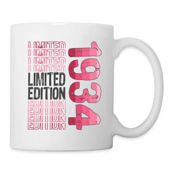 Edition Limitée Depuis 1934 Anniversaire Millésime 1934 - Mug blanc - blanc - Droite