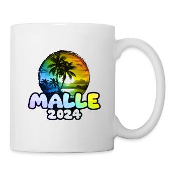 Malle 2024 Palm Trees Multicoloured - Mug - white - Right