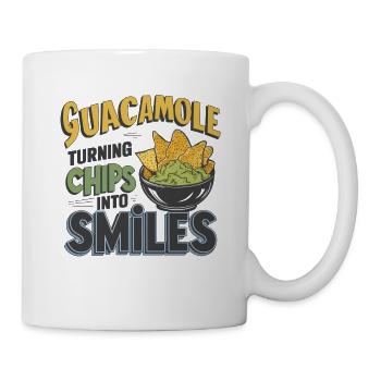 Amateur Guacamole Chips Tortillas Avocado - Mug - white - Right