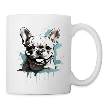 BOULEDOGUE FRANÇAIS - Mug blanc - blanc - Droite