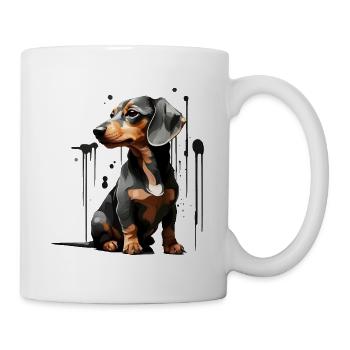 DOG SHORTHAIR DACHSHUND DACHSHUND - Mug - white - Right