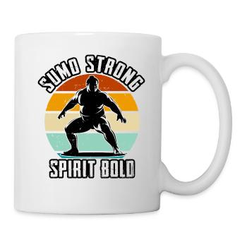 Sumo Strong Spirit Bold - Mug - white - Right