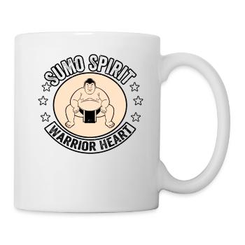 Sumo Spirit Warrior Heart - Mug - white - Right