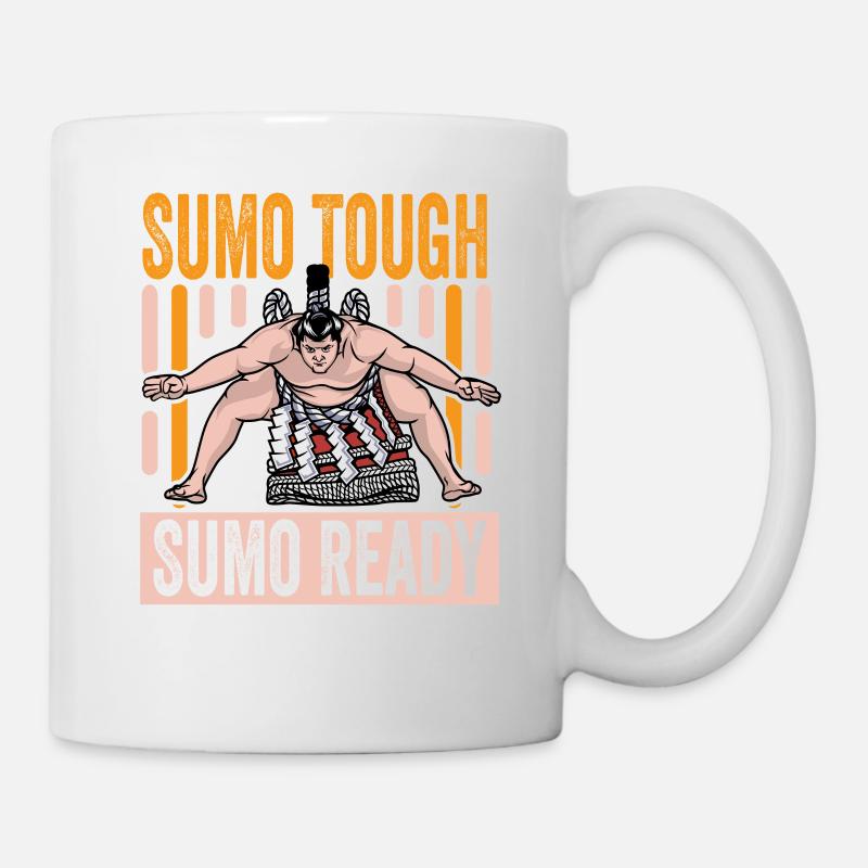Sumo tough Sumo ready - Mug - white