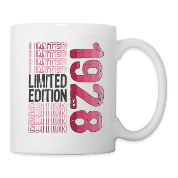 Edition limitée depuis 1928 Anniversaire Millésime 1928 - Mug blanc - blanc - Droite