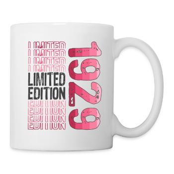 Limited Edition seit 1929 Geburtstag Vintage 1929 - Tasse - Weiß - Rechts