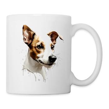 SÜßER JACK RUSSEL TERRIER - Tasse - Weiß - Rechts