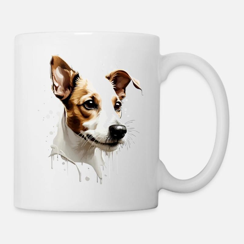 SÜßER JACK RUSSEL TERRIER - Tasse - Weiß