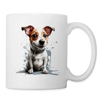 HUND JACK RUSSEL TERRIER - Tasse - Weiß - Rechts