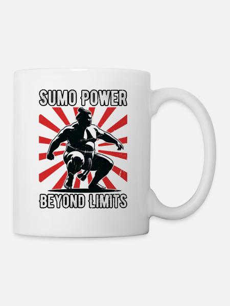 Sumo Power Beyond Limits - Mug - white