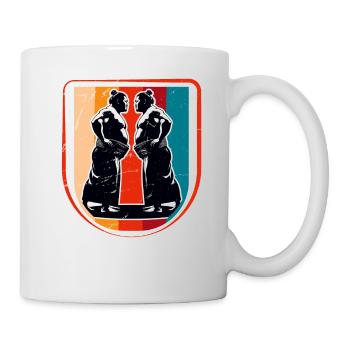Sumo - Mug blanc - blanc - Droite