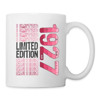 Limited Edition seit 1927 Geburtstag Vintage 1927 - Tasse - Weiß - Rechts