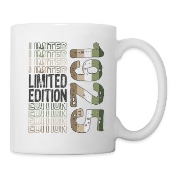 Limited Edition seit 1925 Geburtstag Vintage 1925 - Tasse - Weiß - Rechts
