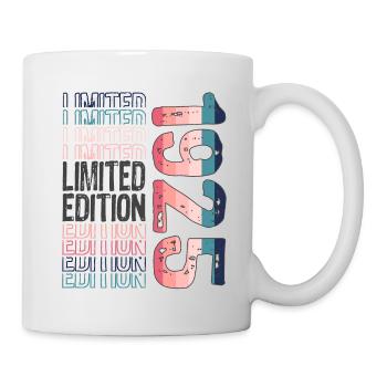 Limited Edition seit 1925 Geburtstag Vintage 1925 - Tasse - Weiß - Rechts