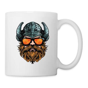 Viking Head Party Warrior - Mug - white - Right