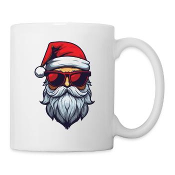 Père Noël cool Noël - Mug blanc - blanc - Droite