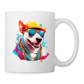 COOL DOG SUMMER BULL TERRIER - Mug - white - Right