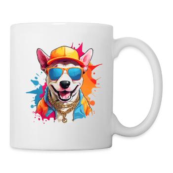 COOL SUMMER BULL TERRIER - Mug - white - Right