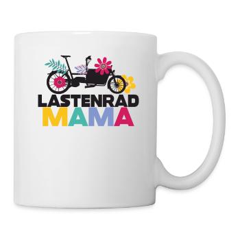 Cargo Bike Mom Bicycle Cargobike - Mug - white - Right