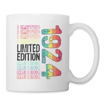 Edition limitée depuis 1924 Anniversaire Millésime 1924 - Mug blanc - blanc - Droite