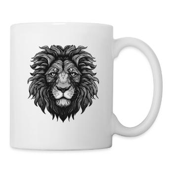 Lion Animal Head - Mug - white - Right