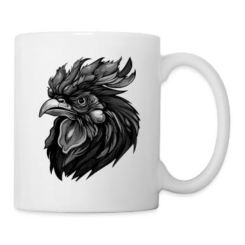 Rooster Animal Head - Mug - white - Right