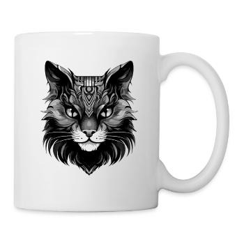 Cat Animal Head - Mug - white - Right