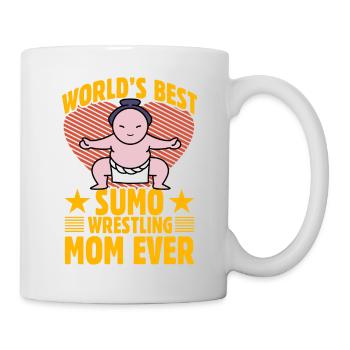 La meilleure maman de lutte de sumo au monde - Mug blanc - blanc - Droite