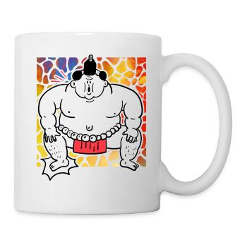 Sumo - Mug blanc - blanc - Droite