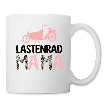 Cargo Bike Mom Bicycle Cargobike - Mug - white - Right