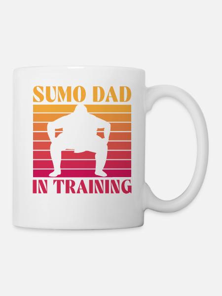 Sumo Dad in Training - Mug - white