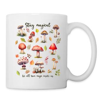 Restez magique. Amoureux de la nature. - Mug blanc - blanc - Droite