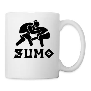 Sumo - Mug blanc - blanc - Droite