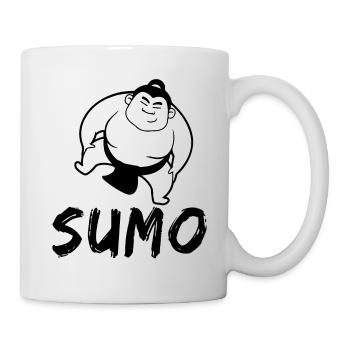Sumo - Mug blanc - blanc - Droite