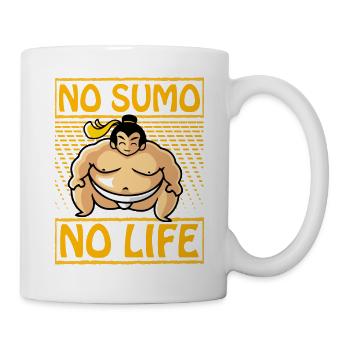 Pas de Sumo, pas de vie - Mug blanc - blanc - Droite