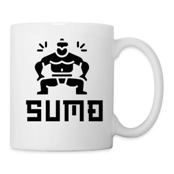 Sumo - Mug blanc - blanc - Droite