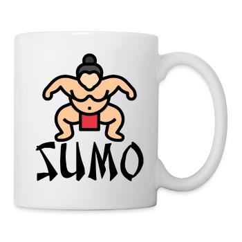 Sumo - Mug blanc - blanc - Droite