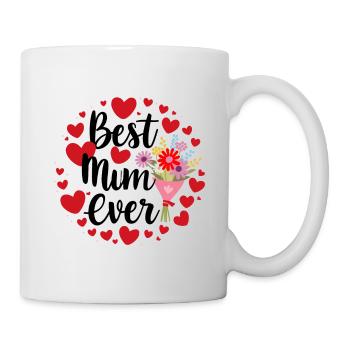 Best Mom Forever - Cadeau de fête des mères - Mug blanc - blanc - Droite